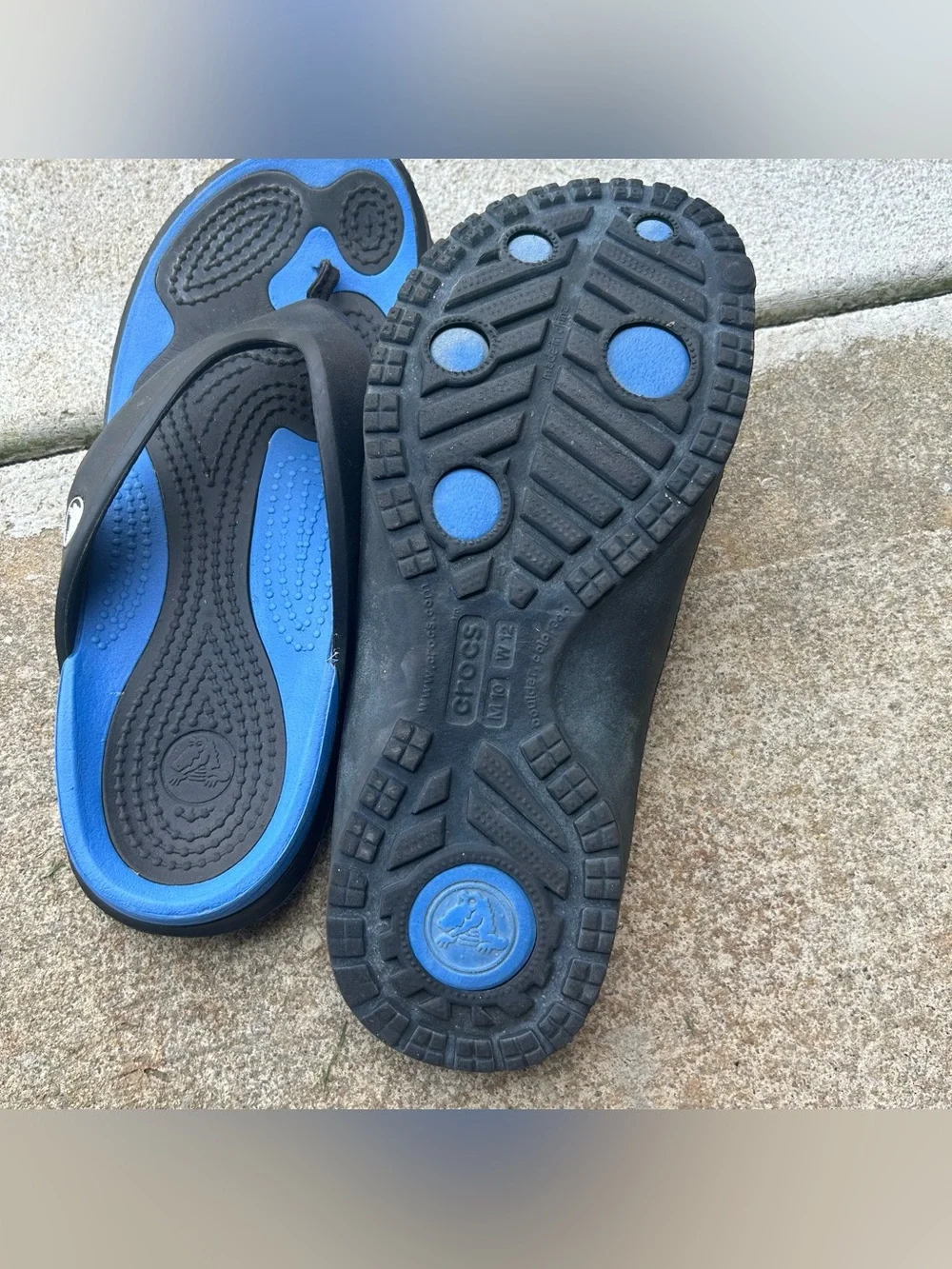 Men’s Black Crocs Sandals
